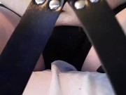 Puppy Boy Bound And Told To Escape Vibrator Stays In Until They Escape(POV Solo!)