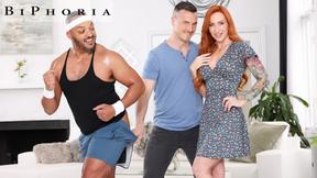 ”Fiery MILF Enjoys Hubby’s Prick & Neighbor’s Huge Dick”