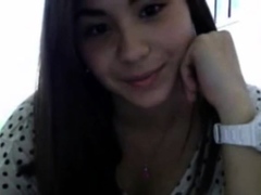 Asian Filipina girl show