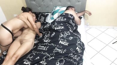 Lebiana fucks her stepsister with a strap-on