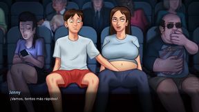 Stepmom Vs Stepsister Fucking Tenant HD - summertime saga NEW ROUND