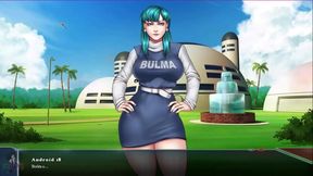Blonde Bulma & Redhead Angel Meet for Dragon Ball Anime Action