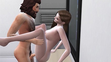 Encanador fode cliente que o provocou. The Sims 4
