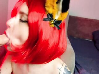 NNN is canceled at the sight of this fox girl, POV