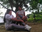 convenso a desconocida para que me de cariñito en el parque