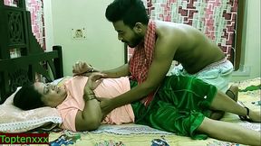 Desi hot milf malkin likes teen boys dick!! she give chance her teen maid to fuck her! ! Nice sex story!