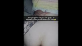 Snap Chat - Husband Let Me Go To A Party Alone