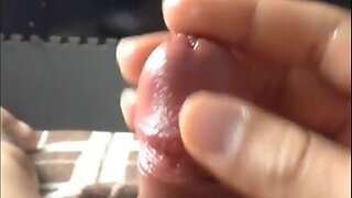 Oiled Handjob with a Dash of Precum Play