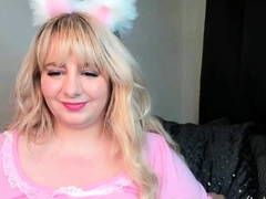 Amateur blond girl with big boobs getting fucked