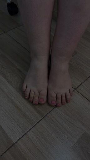 Oil and Creamy feet 👣