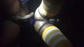 Black musician fucks his fan after a concert