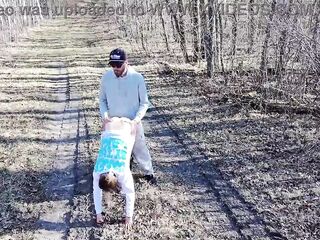 Outdoor Sex with a Drone Following Us