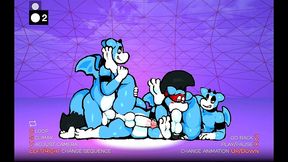 oh so hero - gallery show [gay hentai game pornplay] ep.18 self gangbang and bukkake fuck with clones and hidden pussy (bisexual)