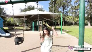 amber summer plays in public and gets a creampie_1