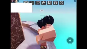 My horny Roblox buddy craves every inch of my thick cock—wild gay fun
