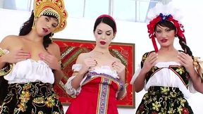 Slavic Beauties are ready to make the cock snug in the ass
