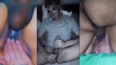 Cuckold Wife Devours BBC and Cums While Hubby Jerks Off Watching