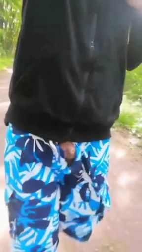 Sissy Exhibitionist Risk Forest Walk