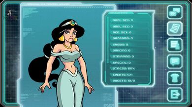 Akabur's Star Guide Part 3 Princess Jasmine gets alien tongue in HD