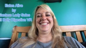 Eaten Alive by Giantess Lady Soles Full Belly Digestion - 8K 360VR
