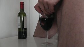red red wine and a load of cum