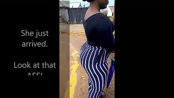 Thick Kaduna bitch came to watch a movie but got BBC