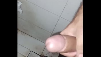 I masterbate in public toilet