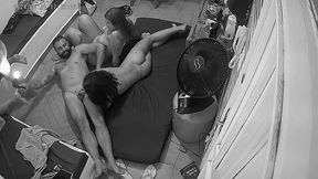 camera escondida em apartamento alugado flagra suruba acontencendo