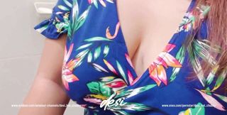 Indian Hot Aunty Big Boobs and Hairy Pussy Masturbation