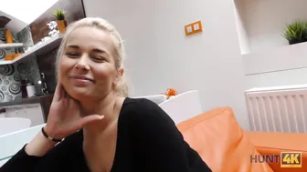 Amateur blonde Nikky Dream craves passionate sex for cash