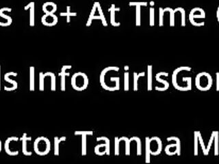 Take Your Step-Daughter To Work Day Whilst U Abase Patients Like Giggles! Doctor Tampa Take Aria Nicole Does This At GirlsGoneGynoCom!