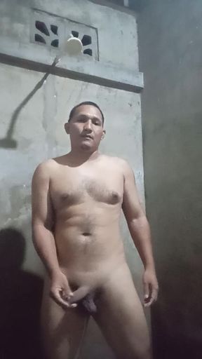 Jerking off in the Bathroom