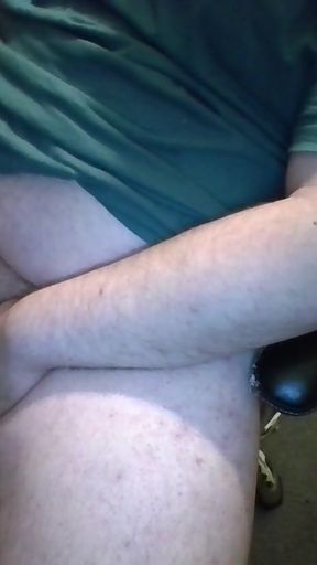 Epic moment from &quot;Horny Fat man masturbating his small cock&quot;