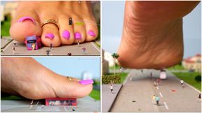 Giantess Solesmad: Solesmad´s Rampage Pt.1