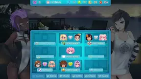 Huniepop 2 - Double Date - Part 8 Girl Lesbian Babes by Loveskysan