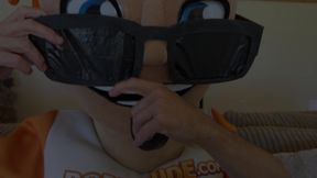 My Fake Blind Walking Stick Made Scarlett Rosewood Cum Hard & Take Creampie