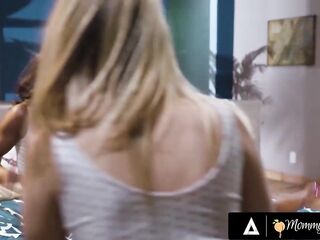 MOM'S GAL - MILF Ana Foxxx Caught Cheating With stepbae Coco Lovelock Gets Spanked By Wife