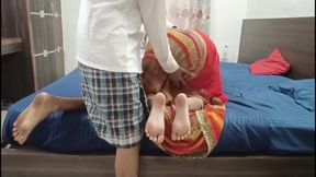 Bahu and Sasur Ke Najayas Sambandh Stepfather-in-law & Stepdaughter-in-law Alone in the Room Nuude of Step Stepson Wife