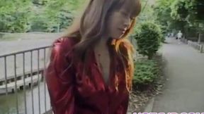 Mirai Hirooka Takes It Outside for Some Natural Pleasure