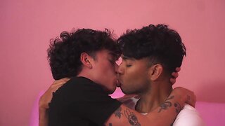 Sexy groom gets his ass pounded on his wedding night in a steamy session