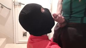 masked closeted guy sucks bahian’s big cock on fire escape