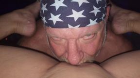 Bigsexydaddyd Gets Drenched by Katlicious Kitty