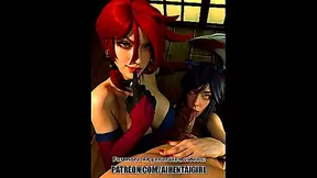 Miss Fortune Ahris Sizzling Tryst Ignites Forbidden Lust in Runeterra