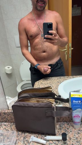 Showing off my big dick
