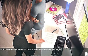 A wife and stepmother#25 - 3d hentai, animation, porn games, adult games, 3d game