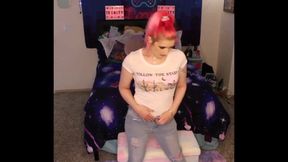 Strip Show & Intense Masturbation