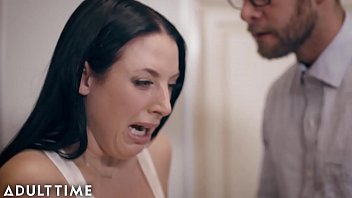 Angry wife Angela White deepthroats and gets face fucked