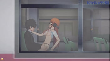 Futaba Sakura and Ann Takamaki and Ren Amamiya intense sex. - Persona 5 Hentai