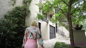 brittany andrews closes a naughty deal with a hot couple!