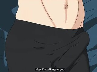 My Boyfriend Took off My Underwear and Kept Rubbing His Cock Against My Ass - Cartoon